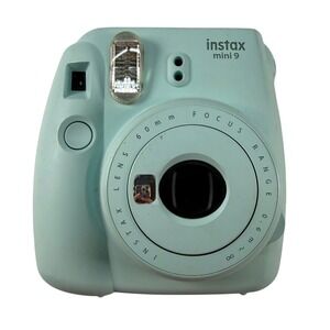 Fujifilm Instax Mini 9 Instant Film Camera Ice Blue UNTESTED